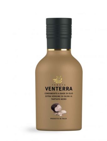 Condimento a base di olio extravergine di oliva aromatizzato al Tartufo Nero