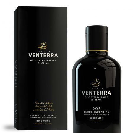 Multivarietal organic extra virgin olive oil 